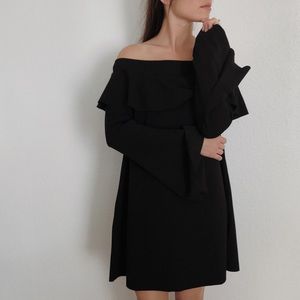 Zara off the shoulder dress